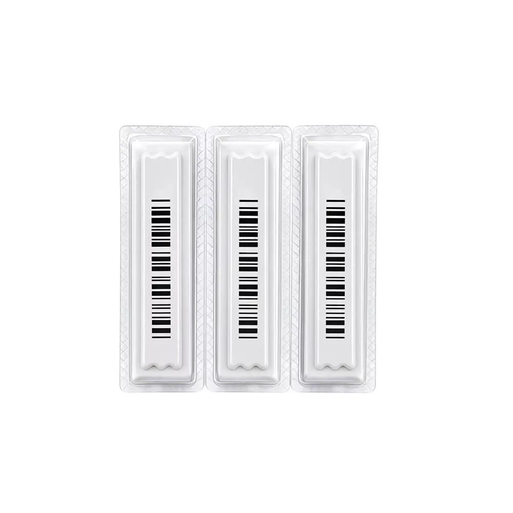 LiFangmei Technology AM Soft Label: 45×11 مم، للاستخدام الفردي، مناسب لمكافحة سرقة منتجات التنظيف والنظافة في محلات السوبر ماركت
